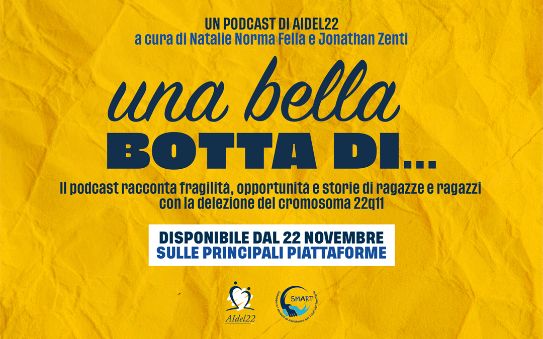 Festeggiamo a Roma l’uscita del podcast di AIdel22 “Una bella botta di…” in occasione del convegno “Consapevolezza”