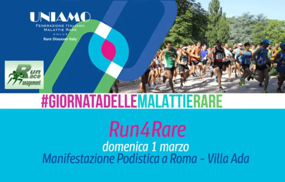 Run4Rare – gara podistica e camminata a Villa Ada – Roma